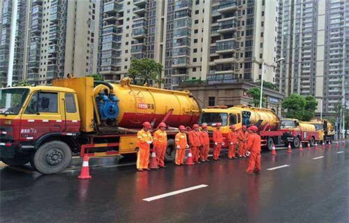 丰宁市政管道清淤